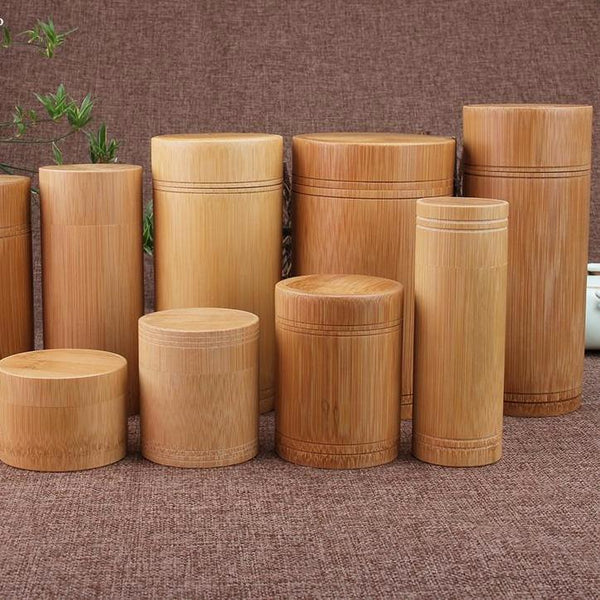 Handmade Tea Box Bamboo Storage
