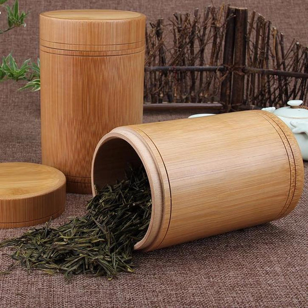 Handmade Tea Box Bamboo Storage