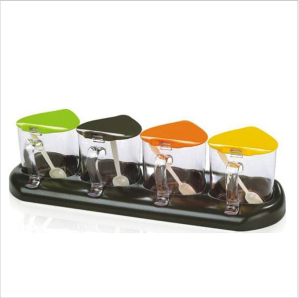 Transparent Plastic Kitchen Storage